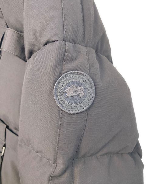 CANADA GOOSE（カナダグース）CANADA GOOSE (カナダグース) クロップド ダウン ストラップ パッファー ブラック サイズ:XSの古着・服飾アイテム