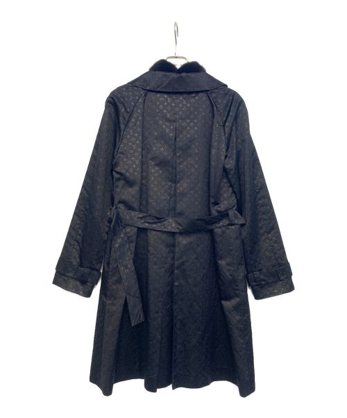 LOUIS VUITTON（ルイ ヴィトン）LOUIS VUITTON (ルイ ヴィトン) 中綿ライナー付コート ブラック サイズ:36の古着・服飾アイテム