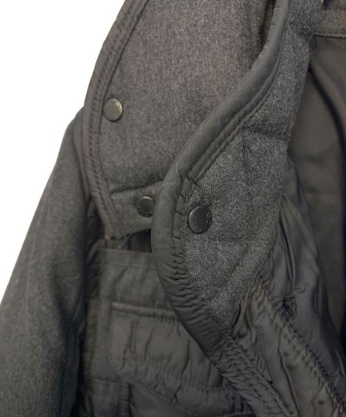 MONCLER（モンクレール）MONCLER (モンクレール) ダウンジャケット ブラック サイズ:Sの古着・服飾アイテム