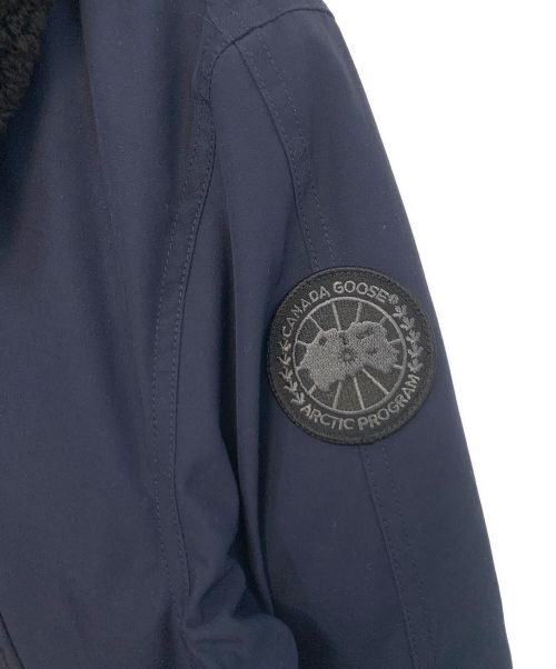 CANADA GOOSE（カナダグース）CANADA GOOSE (カナダグース) ブロムリーボンバージャケット ネイビー サイズ:Lの古着・服飾アイテム