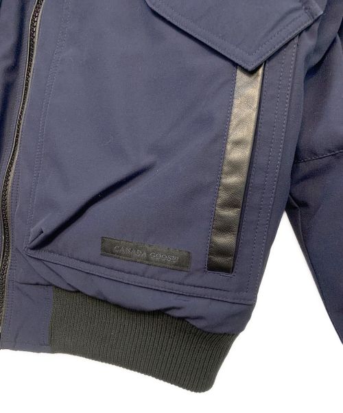 CANADA GOOSE（カナダグース）CANADA GOOSE (カナダグース) ブロムリーボンバージャケット ネイビー サイズ:Lの古着・服飾アイテム