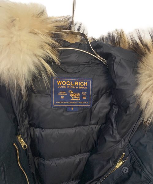 WOOLRICH（ウールリッチ）WOOLRICH (ウールリッチ) ダウンコート ブラック サイズ:Sの古着・服飾アイテム