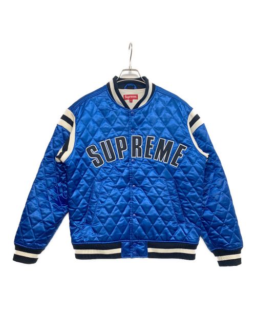 SUPREME（シュプリーム）Supreme (シュプリーム) スタジャン ブルー サイズ:Sの古着・服飾アイテム