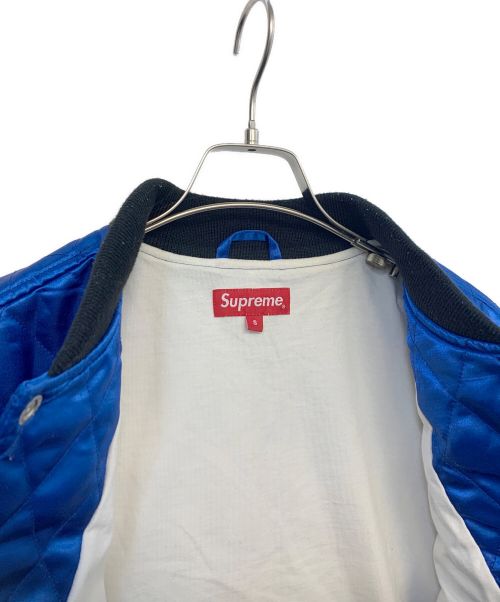 SUPREME（シュプリーム）Supreme (シュプリーム) スタジャン ブルー サイズ:Sの古着・服飾アイテム