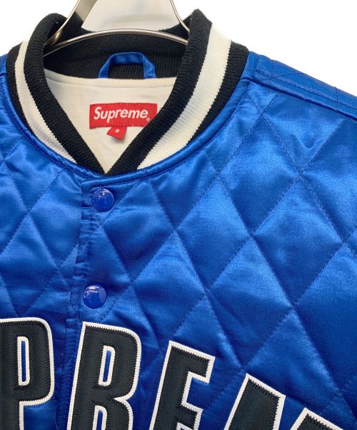 SUPREME（シュプリーム）Supreme (シュプリーム) スタジャン ブルー サイズ:Sの古着・服飾アイテム