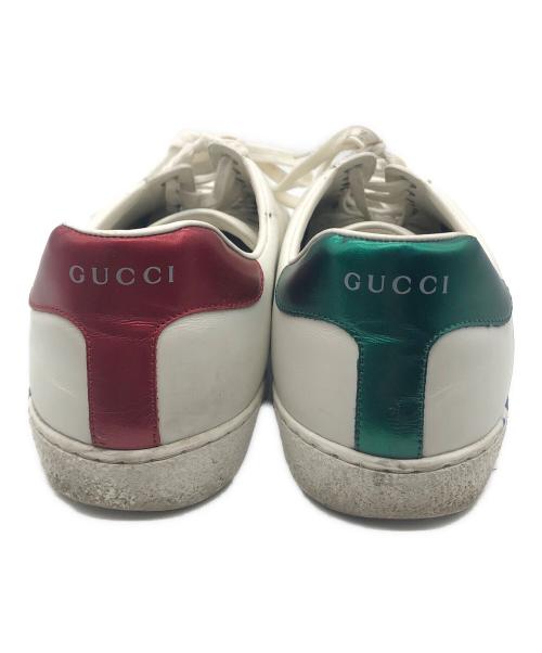 GUCCI（グッチ）GUCCI (グッチ) スニーカー ホワイト サイズ:28の古着・服飾アイテム