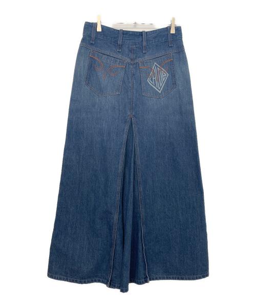 Chloe（クロエ）Chloe (クロエ) デニムスカート インディゴ サイズ:38の古着・服飾アイテム