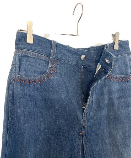 Chloe（クロエ）Chloe (クロエ) デニムスカート インディゴ サイズ:38の古着・服飾アイテム