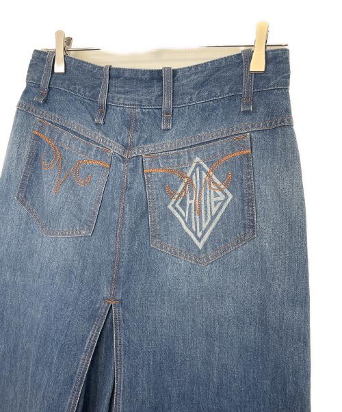 Chloe（クロエ）Chloe (クロエ) デニムスカート インディゴ サイズ:38の古着・服飾アイテム