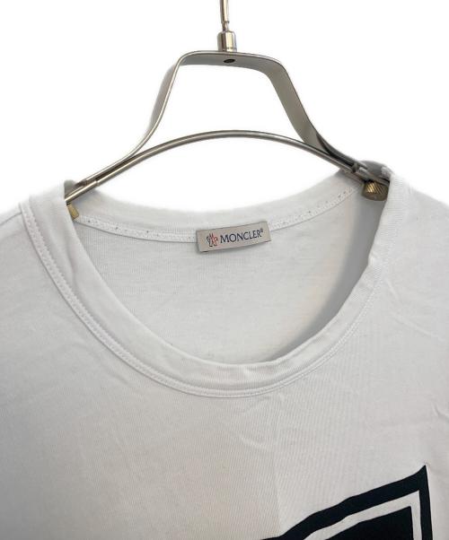 MONCLER（モンクレール）MONCLER (モンクレール) ロングスリーブTシャツ ホワイト サイズ:XLの古着・服飾アイテム