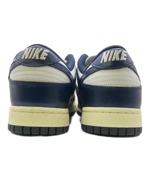 NIKE（ナイキ）NIKE (ナイキ) NIKE DUNK LOW（ナイキ ダンク ロウ） ホワイト×ネイビー サイズ:28cm 未使用品の古着・服飾アイテム