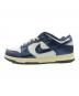 NIKE (ナイキ) NIKE DUNK LOW（ナイキ ダンク ロウ） ホワイト×ネイビー サイズ:28cm 未使用品：7000円