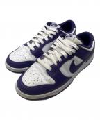 NIKEナイキ）の古着「DUNK LOW RETRO」｜ホワイト×パープル