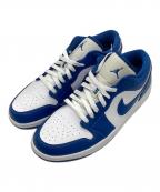 NIKEナイキ）の古着「AIR JORDAN1 LOW」｜ホワイト×ブルー