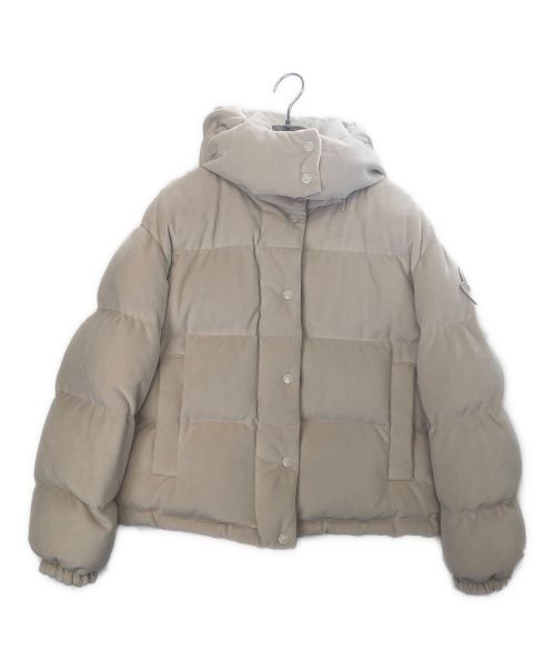 MONCLER（モンクレール）MONCLER (モンクレール) ダウンジャケット アイボリーの古着・服飾アイテム