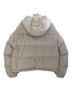 MONCLER (モンクレール) ダウンジャケット アイボリー：110000円