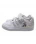 adidas (アディダス) Disney (ディズニー) adidas Disney Forum Low(ｱﾃﾞｨﾀﾞｽ ﾃﾞｨｽﾞﾆｰ ふぉー) ホワイト サイズ:27.5：10000円