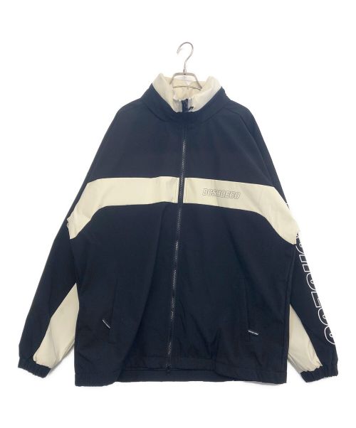 DC SHOE CO（ディーシーシュー）DC SHOE CO (ディーシーシュー) ジャケット ブラック×ホワイト サイズ:Ｍの古着・服飾アイテム