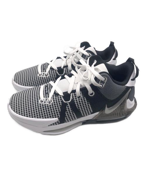 NIKE（ナイキ）NIKE (ナイキ) NIKE LEBRON WITNESS  7 EP(ナイキ レブロン フィットネス7) ブラック×ホワイト サイズ:28の古着・服飾アイテム