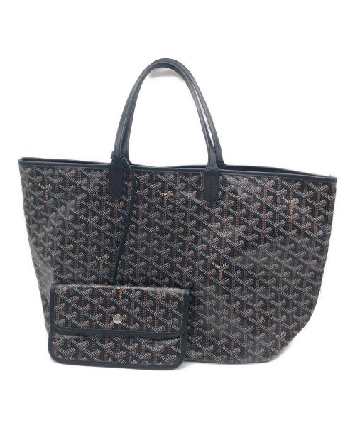 GOYARD（ゴヤール）GOYARD (ゴヤール) トートバッグ ブラック×ブラウンの古着・服飾アイテム