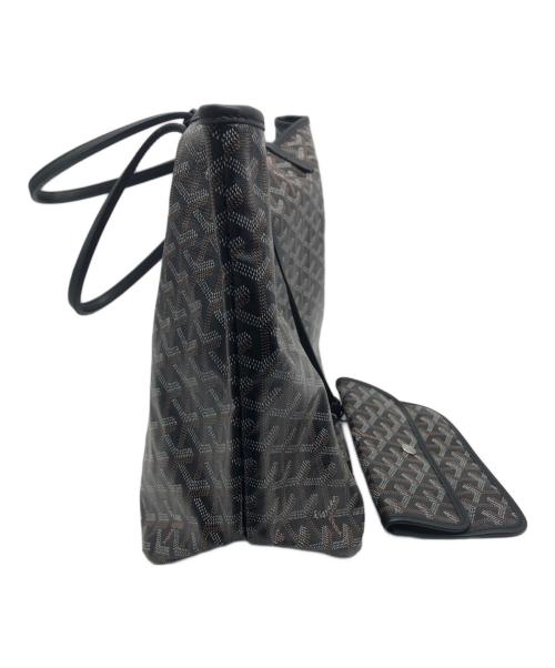 GOYARD（ゴヤール）GOYARD (ゴヤール) トートバッグ ブラック×ブラウンの古着・服飾アイテム