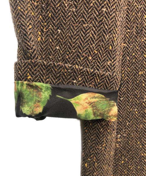 DOLCE & GABBANA（ドルチェ＆ガッバーナ）DOLCE & GABBANA (ドルチェ＆ガッバーナ) ロングコート ブラウン サイズ:Ｍの古着・服飾アイテム