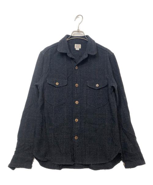 ORGUEIL（オルゲイユ）ORGUEIL (オルゲイユ) シャツジャケット ブラック サイズ:40の古着・服飾アイテム