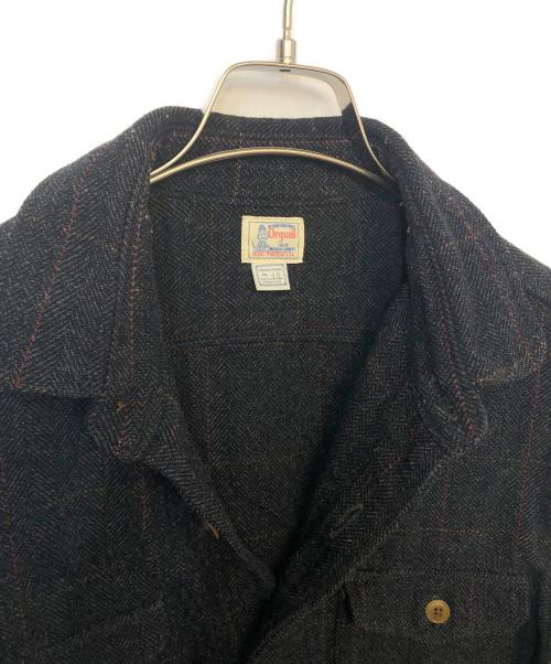 ORGUEIL（オルゲイユ）ORGUEIL (オルゲイユ) シャツジャケット ブラック サイズ:40の古着・服飾アイテム