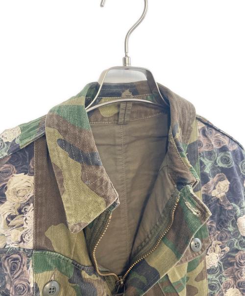 MIHARA YASUHIRO（ミハラヤスヒロ）MIHARA YASUHIRO (ミハラヤスヒロ) 切替ジャケット オリーブ サイズ:46の古着・服飾アイテム