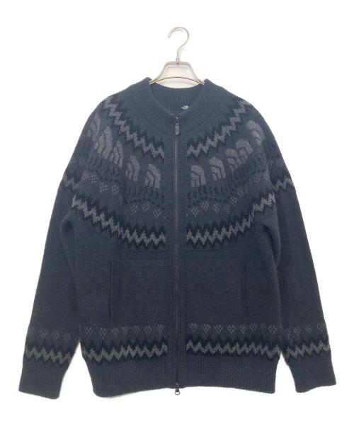 THE NORTH FACE（ザ ノース フェイス）THE NORTH FACE (ザ ノース フェイス) ジップカーディガン ダークグレー サイズ:Lの古着・服飾アイテム