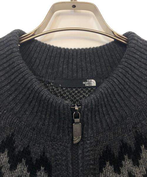 THE NORTH FACE（ザ ノース フェイス）THE NORTH FACE (ザ ノース フェイス) ジップカーディガン ダークグレー サイズ:Lの古着・服飾アイテム