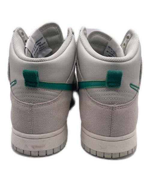 NIKE（ナイキ）NIKE (ナイキ) NIKE DUNK HIGH SE(ナイキ ダンク) ホワイト×グリーン サイズ:28の古着・服飾アイテム