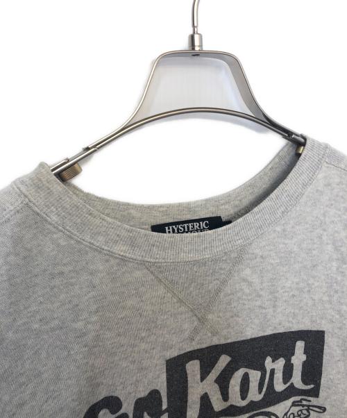 Hysteric Glamour（ヒステリックグラマー）Hysteric Glamour (ヒステリックグラマー) スウェット グレー サイズ:Mの古着・服飾アイテム