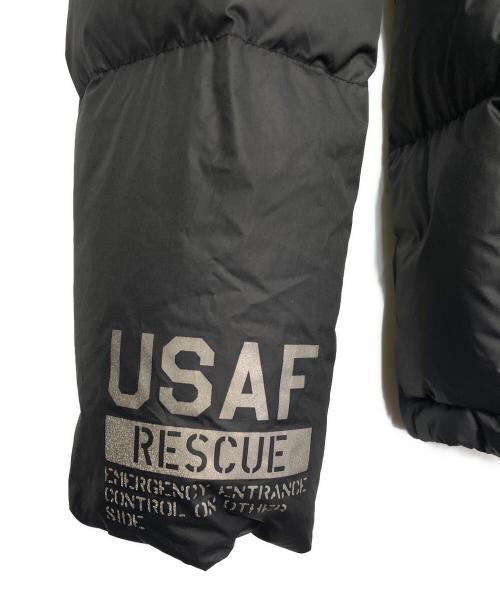 AVIREX（アヴィレックス）AVIREX (アヴィレックス) ダウンジャケット ブラック サイズ:Lの古着・服飾アイテム