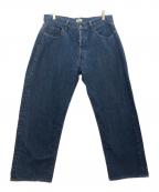 CIOTAシオタ）の古着「本藍ストレートデニムパンツ」｜ネイビー