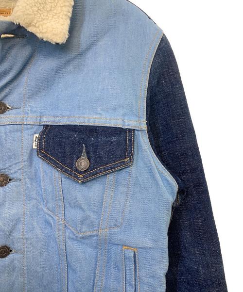 OPENING CEREMONY（オープニングセレモニー）OPENING CEREMONY (オープニングセレモニー) LEVI'S (リーバイス) 裏ボアパッチワークデニムジャケット ブルー サイズ:Sの古着・服飾アイテム