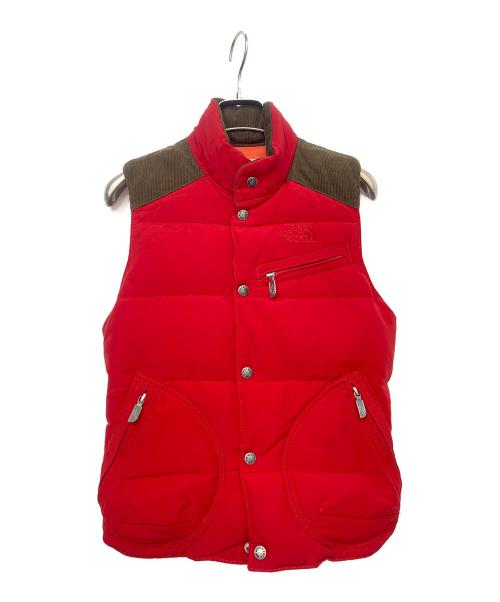 THE NORTH FACE（ザ ノース フェイス）THE NORTH FACE (ザ ノース フェイス) COMME des GARCONS JUNYA WATANABE MAN (コムデギャルソンジュンヤワタナベマン) ダウンベスト レッド サイズ:Sの古着・服飾アイテム