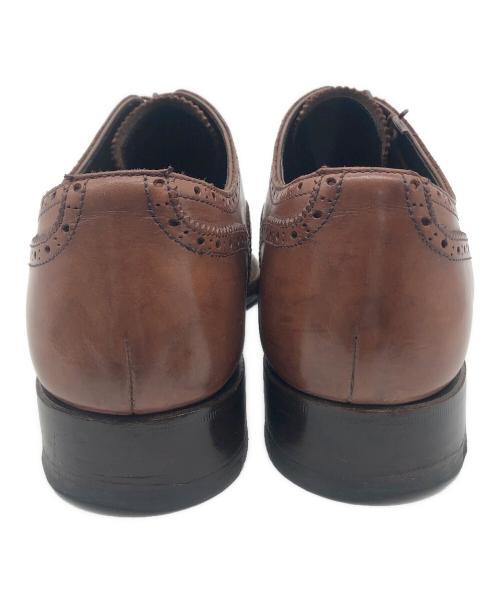 SHETLAND FOX（シェットランドフォックス）SHETLAND FOX (シェットランドフォックス) レザーシューズ ブラウン サイズ:26の古着・服飾アイテム
