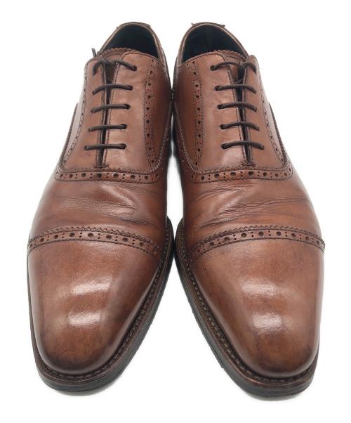 SHETLAND FOX（シェットランドフォックス）SHETLAND FOX (シェットランドフォックス) レザーシューズ ブラウン サイズ:26の古着・服飾アイテム