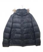 BURBERRY BLACK LABELバーバリーブラックレーベル）の古着「ライナー付ダウンジャケット」｜ネイビー