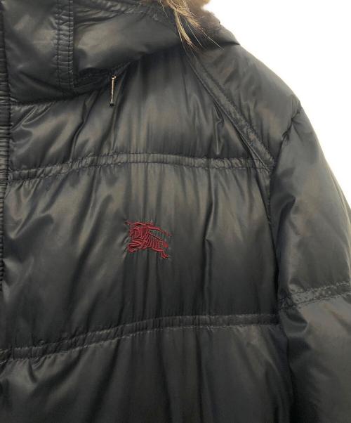 BURBERRY BLACK LABEL（バーバリーブラックレーベル）BURBERRY BLACK LABEL (バーバリーブラックレーベル) ライナー付ダウンジャケット ネイビー サイズ:LLの古着・服飾アイテム