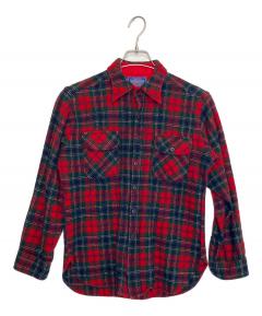 中古・古着通販】OVERCOAT (オーバーコート) フード付きウールシャツ