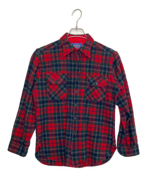 PENDLETON（ペンドルトン）PENDLETON (ペンドルトン) 長袖シャツ レッド サイズ:Lの古着・服飾アイテム