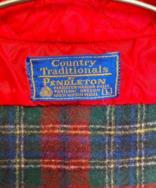 PENDLETON（ペンドルトン）PENDLETON (ペンドルトン) 長袖シャツ レッド サイズ:Lの古着・服飾アイテム