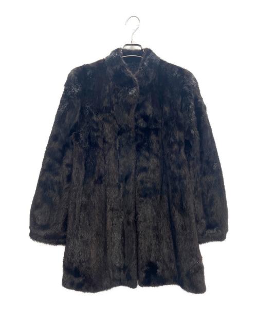 SAGA MINK（サガミンク）SAGA MINK (サガミンク) ミンクコート ブラウン サイズ:Freeの古着・服飾アイテム