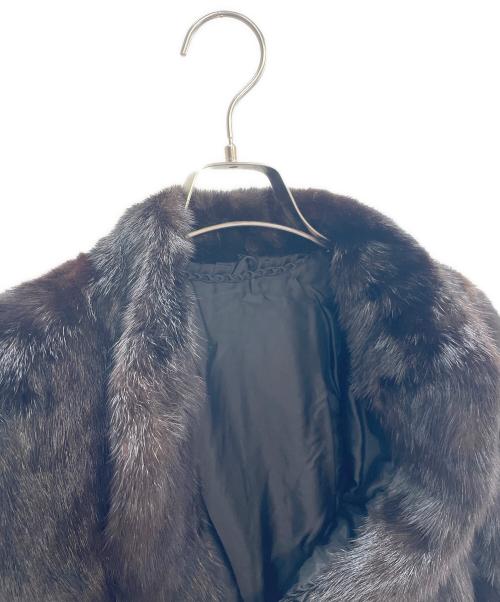 SAGA MINK（サガミンク）SAGA MINK (サガミンク) ミンクコート ブラウン サイズ:Freeの古着・服飾アイテム