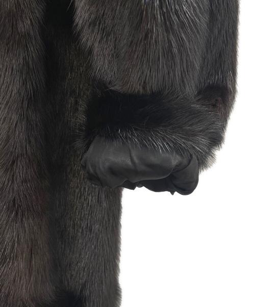 SAGA MINK（サガミンク）SAGA MINK (サガミンク) ミンクコート ブラウン サイズ:Freeの古着・服飾アイテム