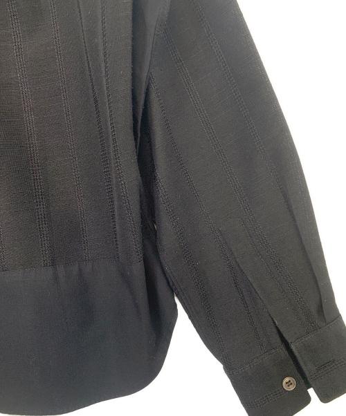 tricot COMME des GARCONS（トリココムデギャルソン）tricot COMME des GARCONS (トリココムデギャルソン) 長袖シャツ ブラック サイズ:表記なしの古着・服飾アイテム