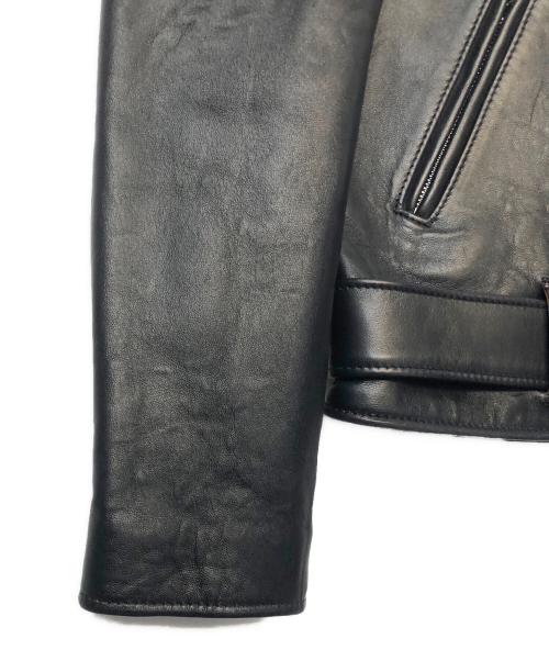 Schott（ショット）Schott (ショット) ダブルライダースジャケット ブラック サイズ:40の古着・服飾アイテム