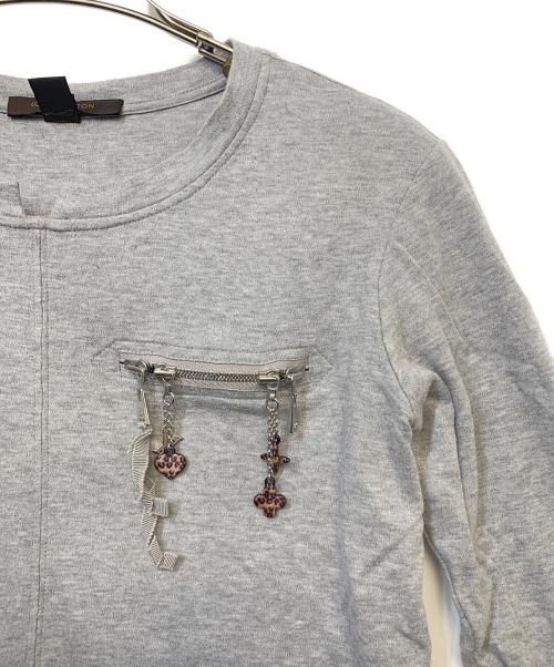 LOUIS VUITTON（ルイ ヴィトン）LOUIS VUITTON (ルイ ヴィトン) カットソー グレー サイズ:Sの古着・服飾アイテム